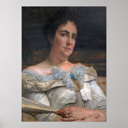 Alma-Tadema - Barbara Allison Armor Poster (Voorkant)