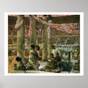 Alma-Tadema   Caracalla en Geta, 1907 Poster