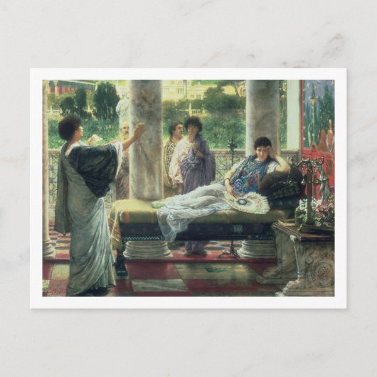 Alma-Tadema | Catullus leest zijn gedichten Briefkaart (Voorkant)
