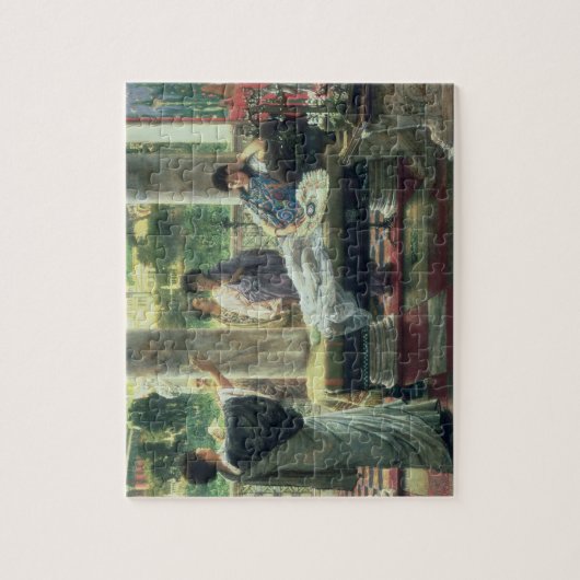 Alma-Tadema | Catullus leest zijn gedichten Legpuzzel (Verticaal)