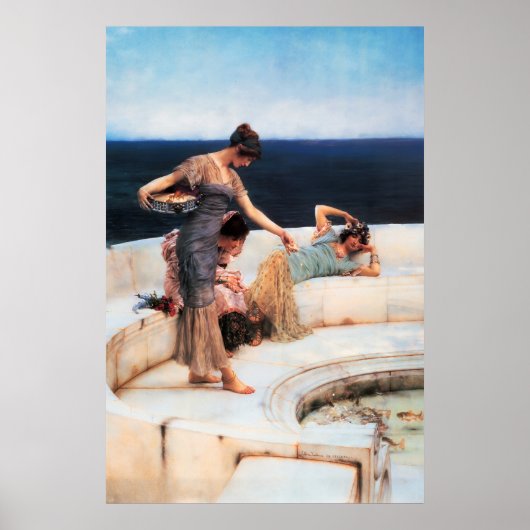 ALma-Tadema Classical Art Print Poster Home Decor  (Voorkant)