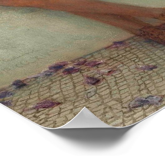 Alma-Tadema - De dichter Gallus Dreaming Poster (Hoek)