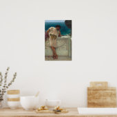 Alma-Tadema - De Dichter Gallus Droomt Poster (Keuken)
