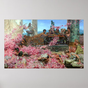 Alma-Tadema - de Rozen van Heliogabalus Poster