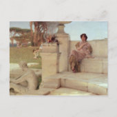 Alma-Tadema | De stem van de lente, 1908 Briefkaart (Voorkant)