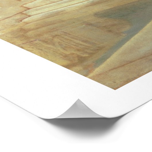 Alma-Tadema | De stem van de lente, 1908 Poster (Hoek)