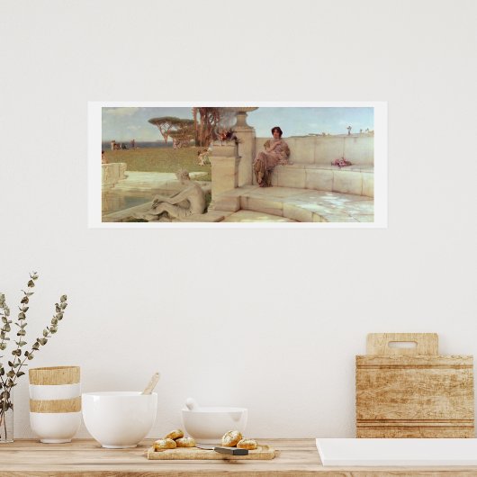 Alma-Tadema | De stem van de lente, 1908 Poster (Keuken)