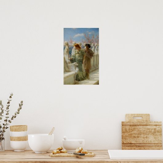 Alma-Tadema - De Vrouw Poster (Keuken)