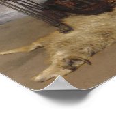 Alma-Tadema - De weg naar de tempel Poster (Hoek)