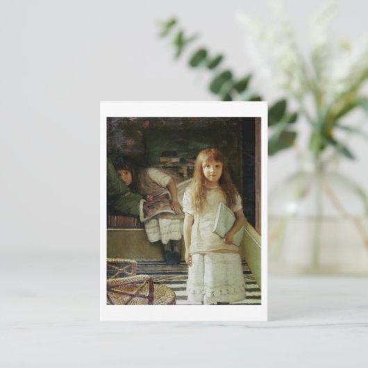 Alma-Tadema | Dit is onze hoek, 1873 Briefkaart (Staand voorkant)