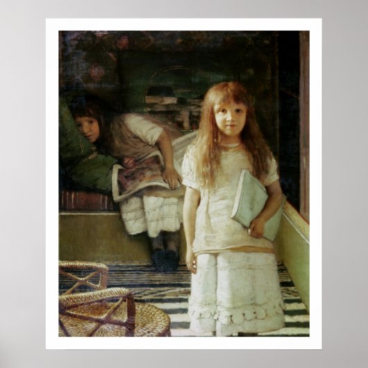 Alma-Tadema | Dit is onze hoek, 1873 Poster (Voorkant)