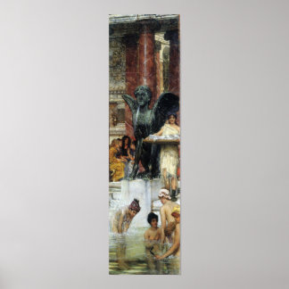 Alma-Tadema - Een badkamer (een oude traditie) Poster