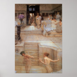 Alma-Tadema - Een favoriete gewoonte Poster