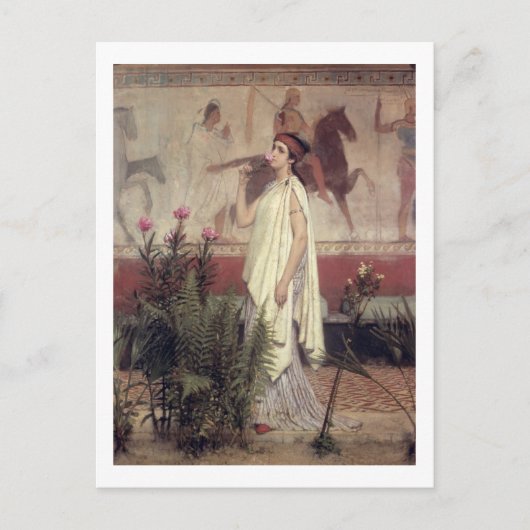 Alma-Tadema | een Griekse Vrouw, 1869 Briefkaart