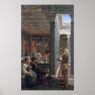 Alma-Tadema - Een Jongleur Poster