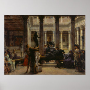 Alma-Tadema - Een Romeinse Amateur Poster