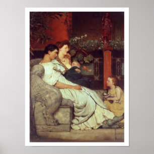Alma-Tadema   Een Romeinse familie, 1867 Poster