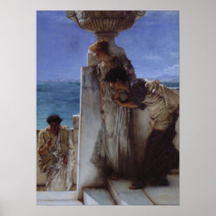 Alma-Tadema - Een Vaste Uitkomst Poster