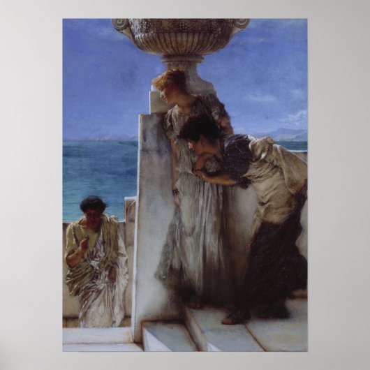 Alma-Tadema - Een Vaste Uitkomst Poster (Voorkant)