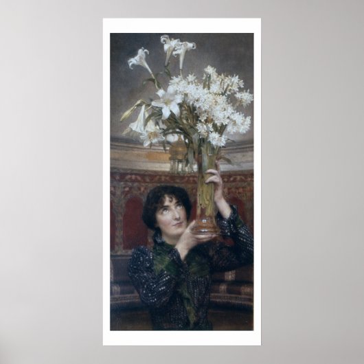 Alma-Tadema | Een vlag van wapenstilstand, 1900 Poster (Voorkant)