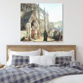 Alma-Tadema | Faust en Marguerite, 1857 Canvas Afdruk (Insitu (Slaapkamer))