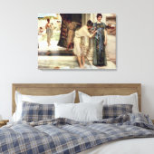 Alma-Tadema | Frigidarium 1890 Canvas Afdruk (Insitu (Slaapkamer))