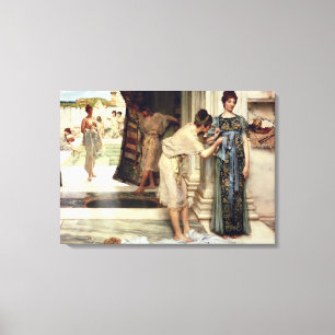 Alma-Tadema Frigidarium 1890 Canvas Afdruk