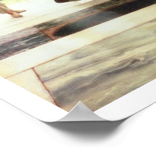 Alma-Tadema | Frigidarium 1890 Poster (Hoek)