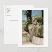 Alma-Tadema | "Gij Roos van alle Rozen, 1885 Briefkaart (Voorkant / Achterkant)