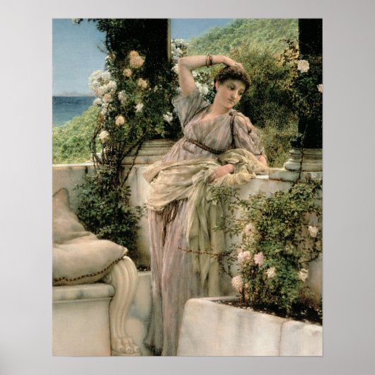 Alma-Tadema | "Gij Roos van alle Rozen, 1885 Poster (Voorkant)