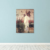 Alma-Tadema | Griekse vrouw 1869 Canvas Afdruk (Insitu (Houten vloer))
