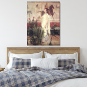 Alma-Tadema | Griekse vrouw 1869 Canvas Afdruk (Insitu (Slaapkamer))