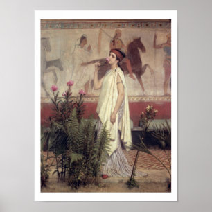 Alma-Tadema Griekse vrouw 1869 Poster