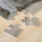 Alma-Tadema | Haar ogen zijn bij haar gedachten? Legpuzzel (Zijkant)