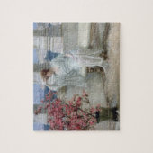 Alma-Tadema | Haar ogen zijn bij haar gedachten? Legpuzzel (Verticaal)