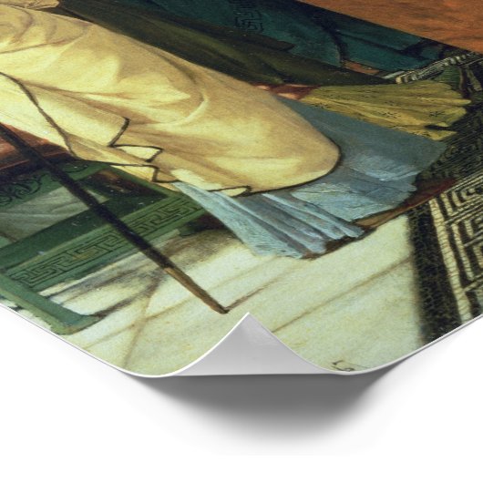 Alma-Tadema | Handelaar in status Poster (Hoek)