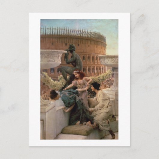 Alma-Tadema | Het Coliseum, 1896 Briefkaart (Voorkant)