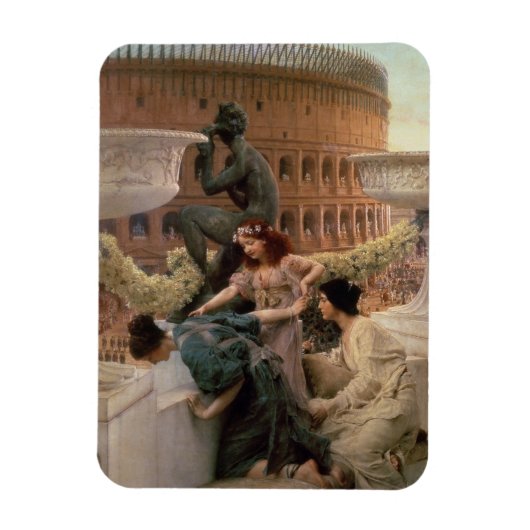 Alma-Tadema | Het Coliseum, 1896 Magneet (Verticaal)
