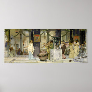 Alma-Tadema - Het  feest Poster