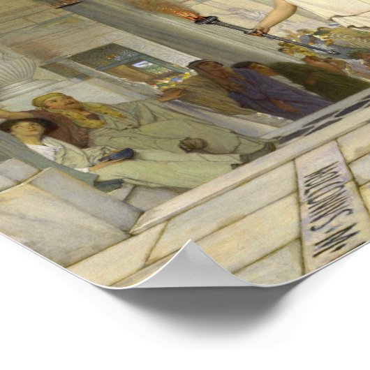 Alma-Tadema - Het  feest Poster (Hoek)