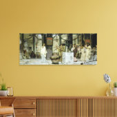 Alma-Tadema | Het festival in het oude Rome Canvas Afdruk (Insitu (Woonkamer))