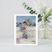 Alma-Tadema | Het Jaar staat in het voorjaar Briefkaart (Staand voorkant)