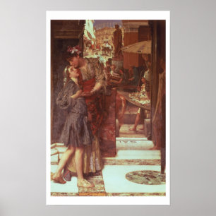 Alma-Tadema   Het vertrek, 1880 Poster