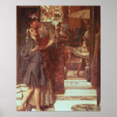 Alma-Tadema | Het vertrek, 1880 Poster (Voorkant)