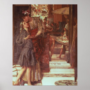 Alma-Tadema   Het vertrek, 1880 Poster