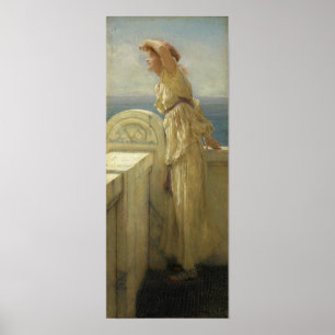 Alma-Tadema - hoopvol Poster