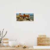 Alma-Tadema - Ik hou van je Poster (Keuken)