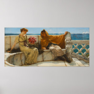 Alma-Tadema - Ik hou van je Poster