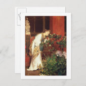 Alma-Tadema | In de Peristylum, 1866 Briefkaart (Voorkant / Achterkant)