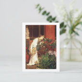 Alma-Tadema | In de Peristylum, 1866 Briefkaart (Staand voorkant)